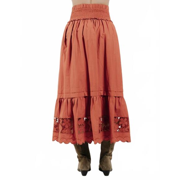 NEW LOVE THE LABEL nolan skirt in cinnamon - Picture 4 of 4